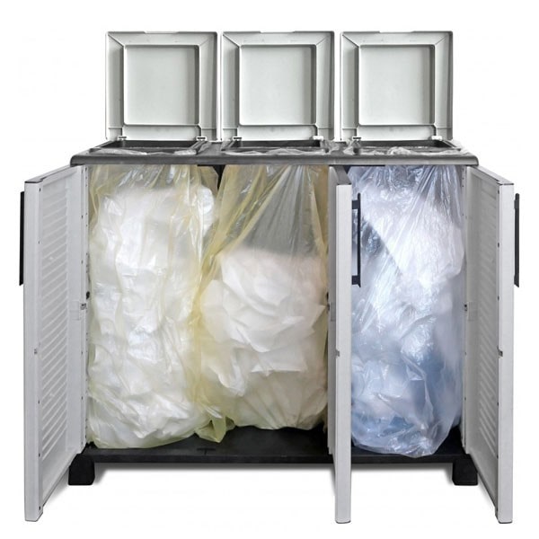 ArtPlast - Armario Media Altura 102x37x90cm FAMILY en color Antracita