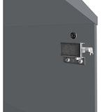 thumbnail of Waschtisch Bad-Unterschrank grau Wandmontage oder stehend V-90.59-01WU