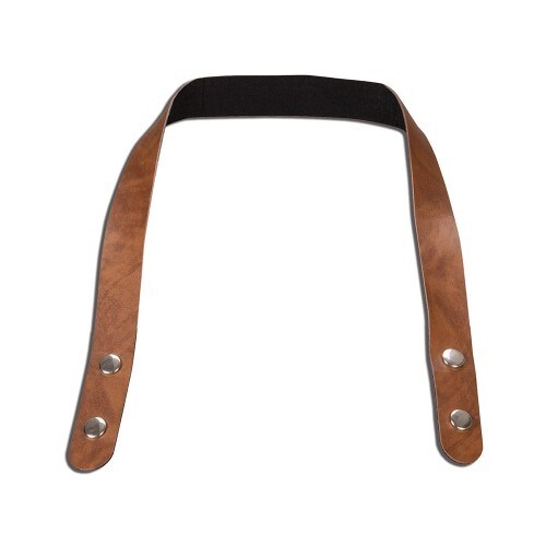 166 - Ersatz Nackenband für Modell 198, B 2,5 x L 65,5cm : cognac 100% Polyurethan