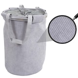 thumbnail of Wasmand HWC-C34, Wasmand Waszak Wasmand met trekkoord, handgreep 55x39cm 65l ~ koord grijs