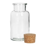 thumbnail of 12er Set Gewürzgläser 6x 300ml + 6x 150ml + Korken, Aufbewahrung von Tee, Kräutern & Gewürzen