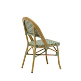 thumbnail of Silla de terraza TURGOT - Chevrones verdes