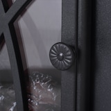 thumbnail of HOMCOM Chimenea Eléctrica Móvil tipo Estufa de Pie con Efecto de Leña Ardiendo Calefactor 1000W/2000W 45x28,5x54cm Color Negro