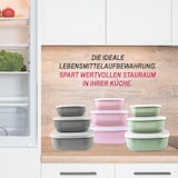 thumbnail of Vorratsdosen mit Deckel für Lebensmittel, Frischhaltedosen Mikrowellen-, Gefriergeeignet, Spülmaschinenfest 9er Set, Meal Prep Boxen, Aufbewahrungsbox