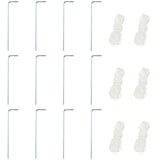 thumbnail of vidaXL Faltpavillon mit Seitenwänden Sechseckig 3,6x3,1m Taupe 220g/m²