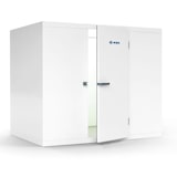 thumbnail of KBS Kühlzelle 1380x1380x2180 mm 1 Tür rechts wechselbar Stahlblech weiß 1,44 m²