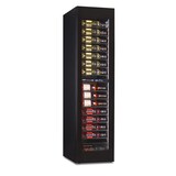 thumbnail of Frigo vini slim 45 cm 2 temperature. 105 bottiglie. Porta vetro a sfioro. Luce led. Mensole inox. Termometro digitale. Modello SLIMWINE-SW105-2TB