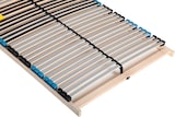thumbnail of Premium Lattenrost 90x200, Lattenrahmen Buche, 7 Komfortzonen, 42 Latten, Federholzrahmen Made in Germany,  Kopfteil verstellbar, Traglast 150Kg