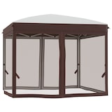 thumbnail of Outsunny Gazebo da Giardino con Zanzariera 3x3 m Bianco Crema