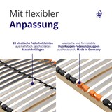 thumbnail of Lattenrost 100x200 | 7 Komfortzonen | einstellbare Härte | Lattenrahmen aus Buche | Federholzrahmen Made in Germany | Lattenrost Selbstmontage