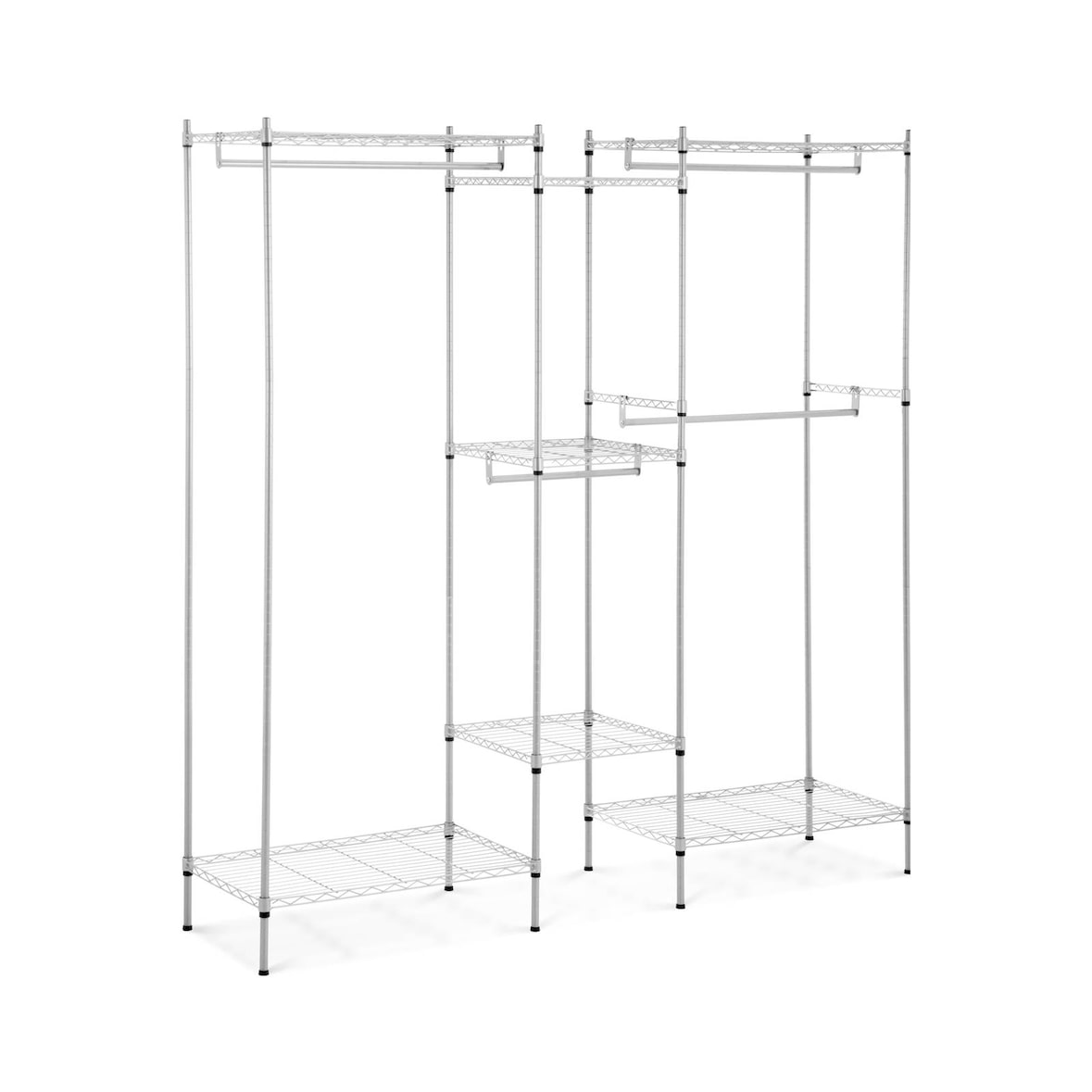 Royal Catering - Kledingrek metaal  - 190 x 45 x 195 cm - 210 kg  -