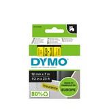 thumbnail of DYMO Fita de escrita D1 original para Labelmanager, com 12 mm de largura e 7 m de comprimento, preta sobre amarelo S0720580