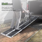 thumbnail of TRUTZHOLM Rollstuhlrampe Alu 2-fach klappbar 305 cm Traglast 272 kg Antirutsch beschichtet