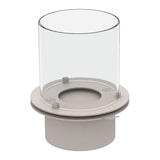 thumbnail of Chimenea de bioetanol con brasero para jardín, suelo para interior y exterior BOTTICELLI Terra Marrone d.40 x h54