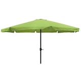 thumbnail of XXL Alu Sonnenschirm Ø 4m Kurbelschirm Gartenschirm Marktschirm Krempe lime-grün : Lime-grün
