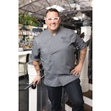 thumbnail of Chef Works® Kochjacke LANSING, Druckverschluss, Cool Vent, lite, Grau, Größe  XS