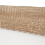 thumbnail of Merax Holzbett Schwebebett 180x200 Doppelbett mit Kopfteil & Lattenrost für Schlafzimmer Beige & Weiß