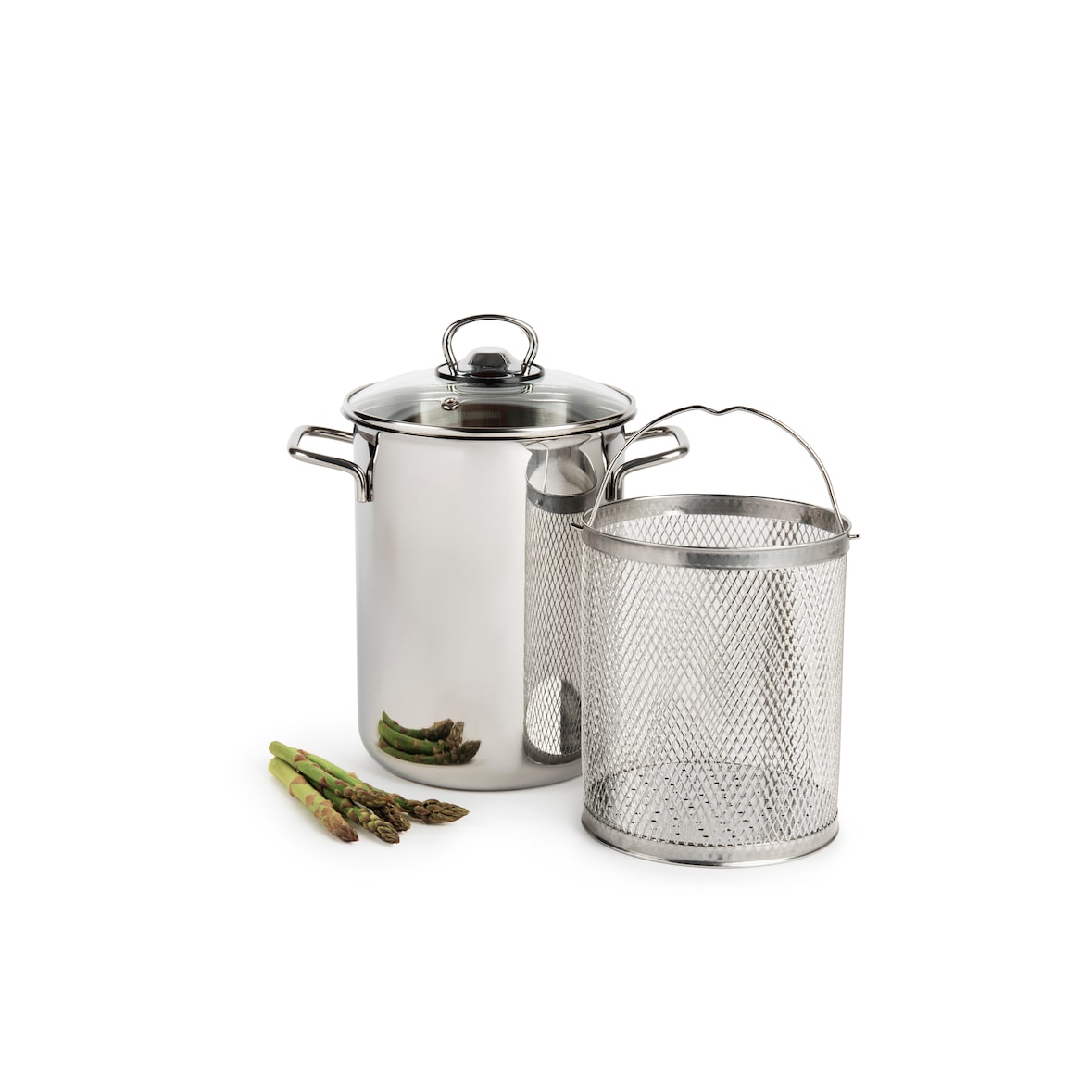 Excelsa Spargel Jazz Cook Stahl 24X26X18 Cm Silber