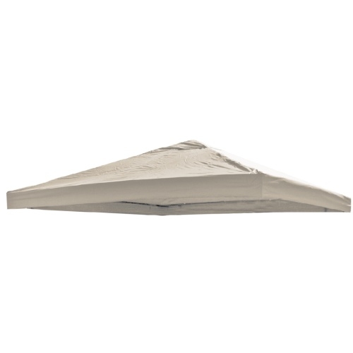 Lex Ersatzdach Pavillon universell Pavillon 3x3m wasserdicht Garten Party Luft-Luke beige : Beige