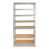 thumbnail of shelfplaza HOME 230x80x40 cm Schwerlastregal in verzinkt mit 7 Böden und 125 kg Traglast pro Boden