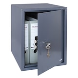 thumbnail of HMF 49208-11 Tresor mit Doppelbartschloss, Möbeltresor, 36 x 48 x 37 cm, Anthrazit