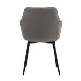 thumbnail of ALBATROS Esszimmerstühle 2er Set SALO, Grau - Modern und Stilvoll, bequemer Polsterstuhl - Eleganter Küchenstuhl, Stuhl Esszimmer