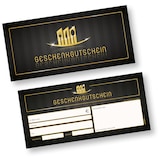 thumbnail of Geschenkgutscheine Restaurant (250 Stück) einfach Werte eintragen und stempeln, für Gastronomie