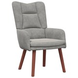thumbnail of vidaXL Fauteuil Lichtgrijs 63 x 67 x 94 cm Fluweel