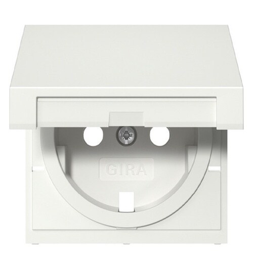 Abdeckung Ersatzteil System 55 Reinweiß glänzend Klappdeckel