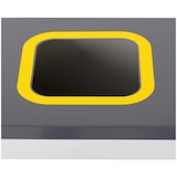 thumbnail of Helloshop26 - Contenitore per la raccolta differenziata in acciaio verniciato argento a 3 scomparti da 180 litri 14_0009741