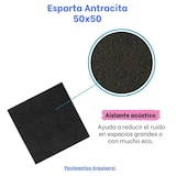 thumbnail of Loseta de moqueta antracita báltica 50 x 50 cm / caja 60 uds. - 15m² / oficina / salón / hogar / comercio / tienda