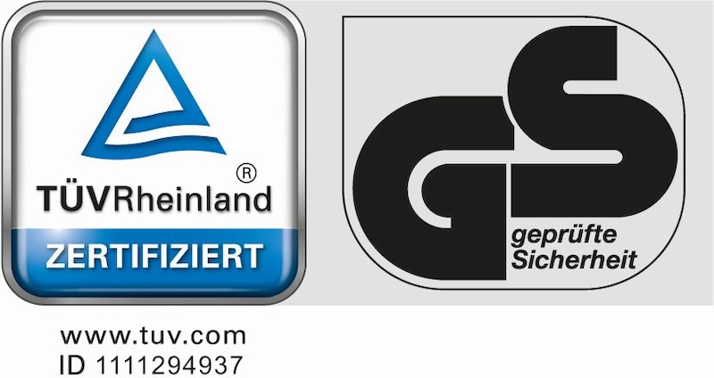 Geprüfte Sicherheit und zertifiziertes Produkt.