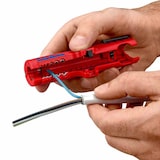 thumbnail of KNIPEX   Abisolierwerkzeug, Ø8-13mm, Rundschnitt