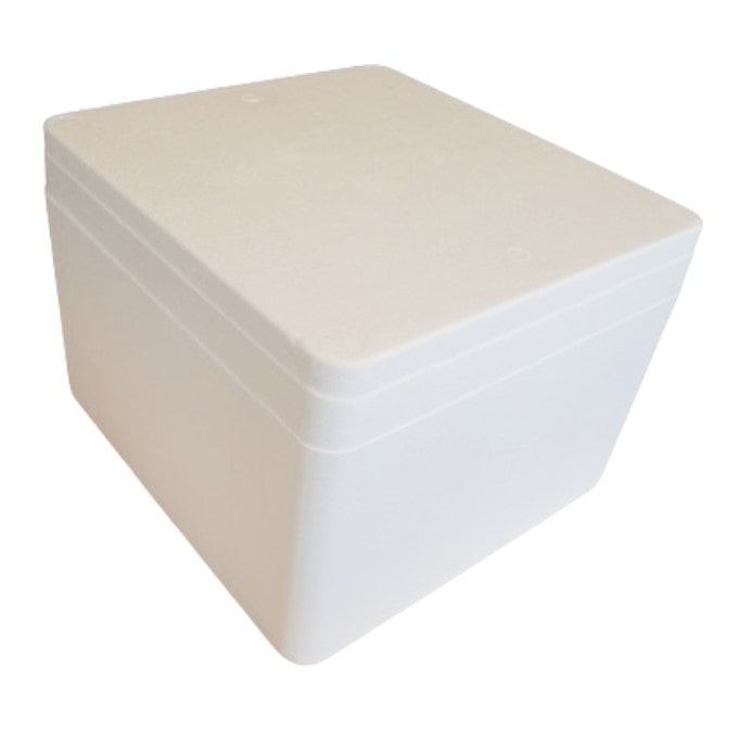 Caja térmica de poliestireno expandido 40 litros, para transporte de alimentos