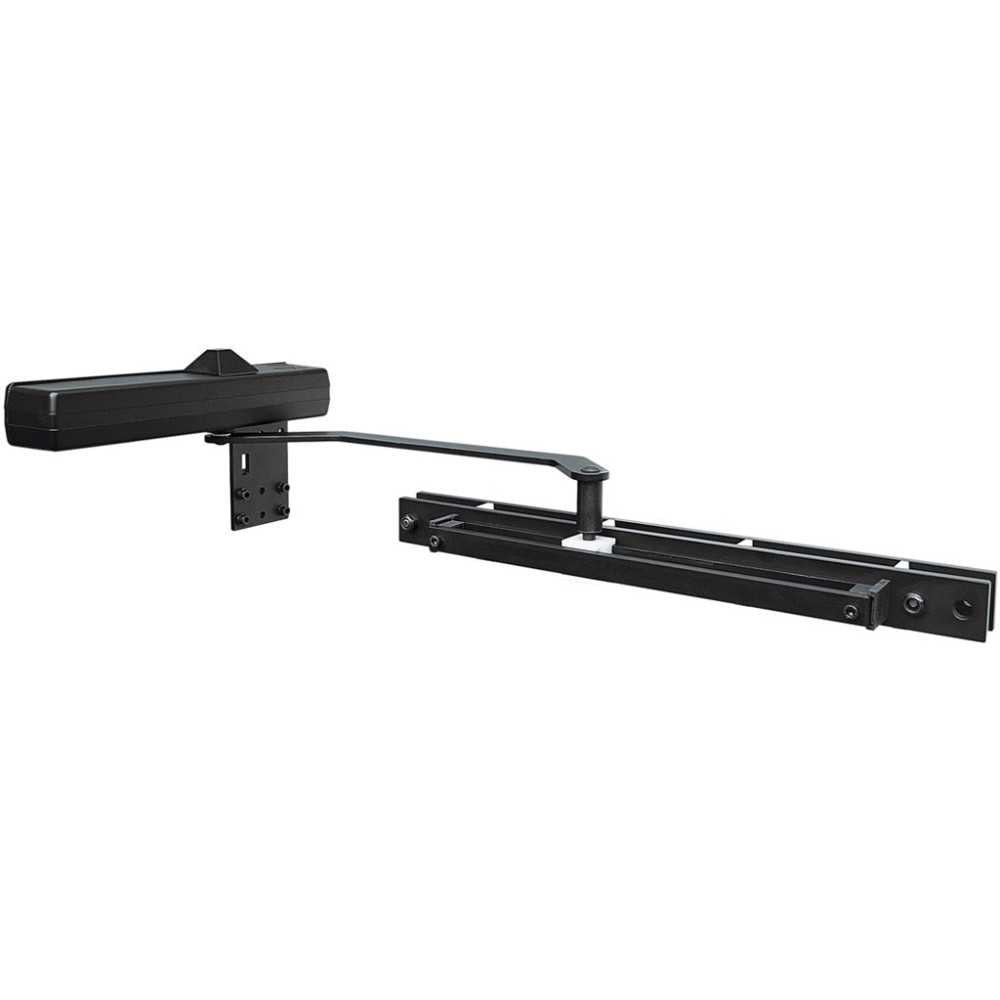 Ferme-portillon 650C fonte mat foncé pour portillons jusqu'à 1250x2400 mm MAB