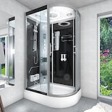 thumbnail of Duschkabine Komplettdusche Fertigdusche Dusche D60-73T1R 80x120 cm ohne 2K Scheiben Versiegelung