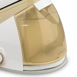 thumbnail of H.Koenig V28 Centro de Planchado, 2400W, 6 Bares, Depósito de agua extraíble 1.1L, Control Manual de la Temperatura, Blanco/Dorado