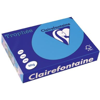 Clairefontaine Kopierpapier 1976C A4 80g royalblau 500Bl.