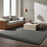 thumbnail of Küchenteppich Uni Robust Waschbar Strapazierfähig Terrasse Garten Schwarz 80x150 cm OEKO-TEX Schadstoffgeprüft – ORIANA von Kadima Design