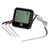 thumbnail of CHEF CUISINE Grillthermometer mit 4 Temperaturfühlern – digitales Fleischthermometer, Messbereich -20 °C bis +300 °C, Timer, 81 cm Kabellänge