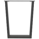 thumbnail of vidaXL Esstisch Beine V-Form 3 Stück Anthrazit 70x(72-73,3) cm Stahl