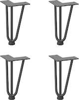 thumbnail of Helloshop26 - Set mit 4 Haarnadelbeinen für einen 20 cm Couchtisch mit modernem Design aus massivem anthrazitfarbenem Stahl 02_0056733