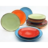 thumbnail of CreaTable Nature Collection Mediterran Tellerset 12-tlg Steinzeug