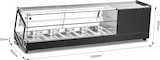 thumbnail of Gasfrit – Quadratische Kühlvitrine für Tapas, 5 GN-Behälter, 2 Ebenen, 1340 × 395 × 375 mm