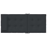 thumbnail of vidaXL Stoelkussens 4 st hoge rug oxford stof zwart