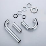 thumbnail of Siphon Sifon Messing Verchromt 1 1/4" Syphon Bad für Waschtisch Waschbecken NEU