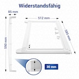 thumbnail of Zwischenbaurahmen Bosch 00244024 WTZ11310 T20 Rahmen für Waschmaschine Trockner
