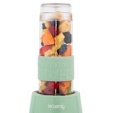 thumbnail of H.Koenig Mini Smoothie Maker Standmixer, Blender elektrisch, Transportabel Kompakt 570mL SMOO18 BPA-frei, 300W, 2 tragbare Flaschen, Pastellgrün