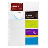 thumbnail of DURABLE 2389 Visitenkartenhüllen A4 Glasklar 10 Hüllen für je 20 Visitenkarten