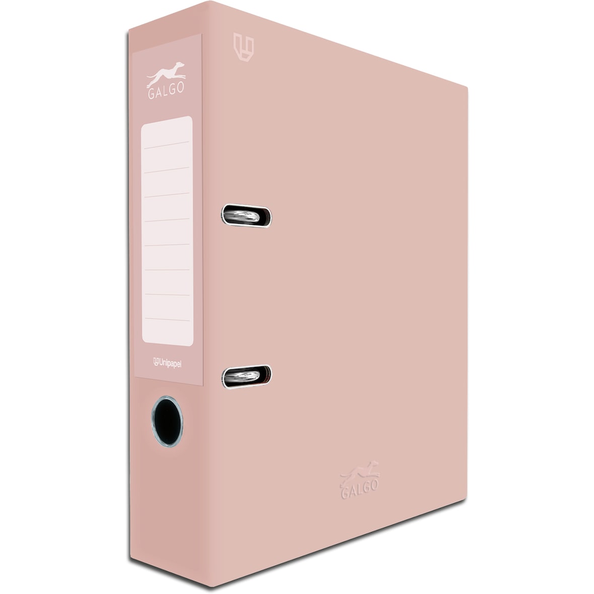 Archivador Folio 65 mm con rado GALGO Rosa